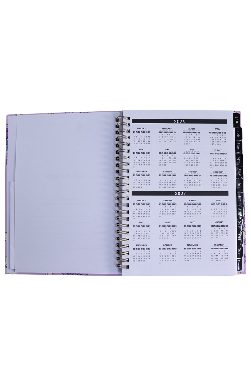 CROWN FLOWER SPIRAL PLANNER