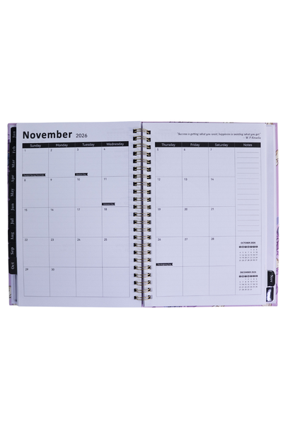 CROWN FLOWER SPIRAL PLANNER