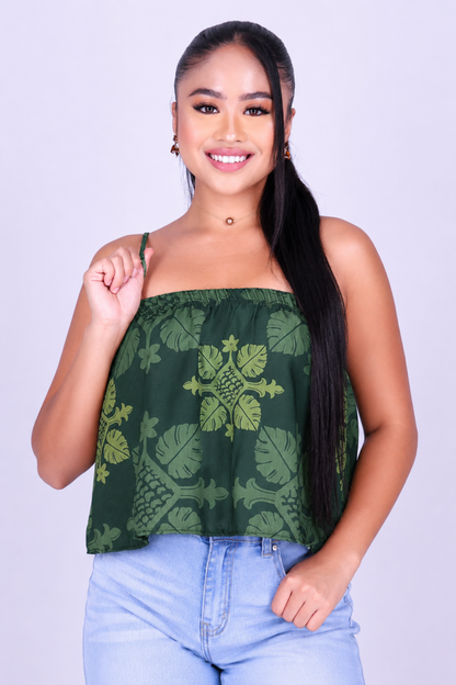 MONSTERA QUILT TOP