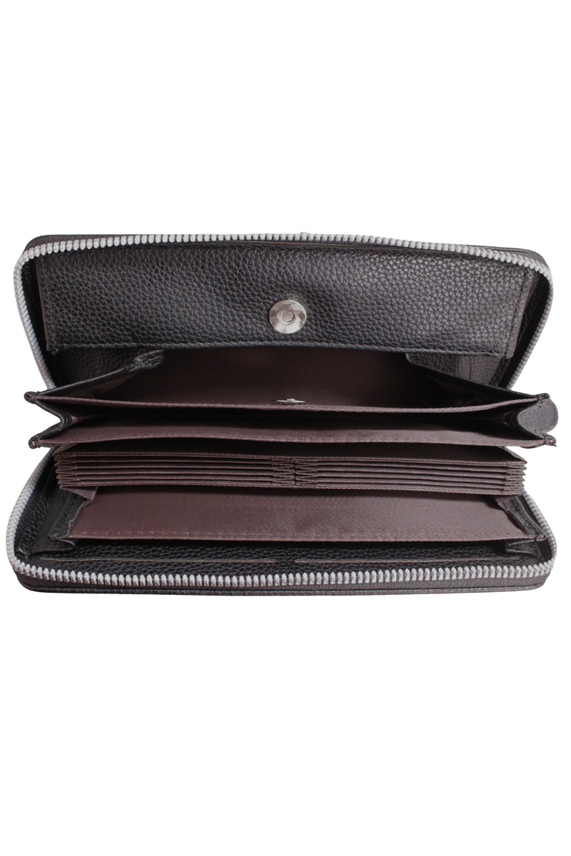 Jeans Warehouse Hawaii - WALLETS/COIN/CARD CASE - LARGE SOFT LEATHER WALLET | By GREENWELL PROMOTIONS LTD