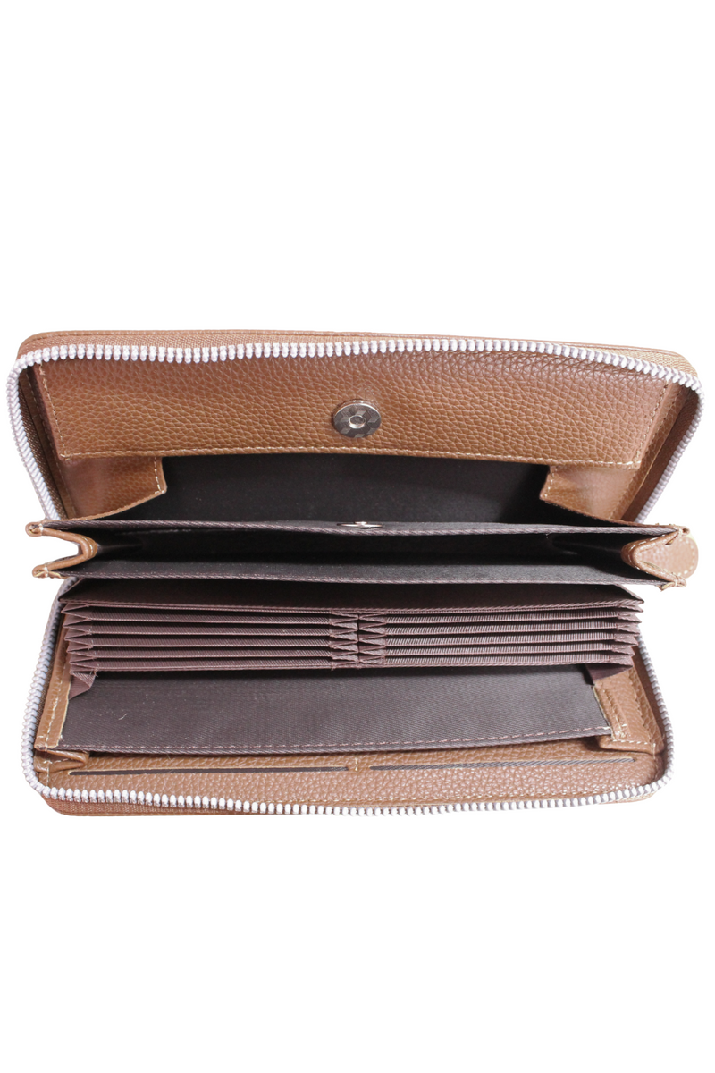 Jeans Warehouse Hawaii - WALLETS/COIN/CARD CASE - LARGE SOFT LEATHER WALLET | By GREENWELL PROMOTIONS LTD