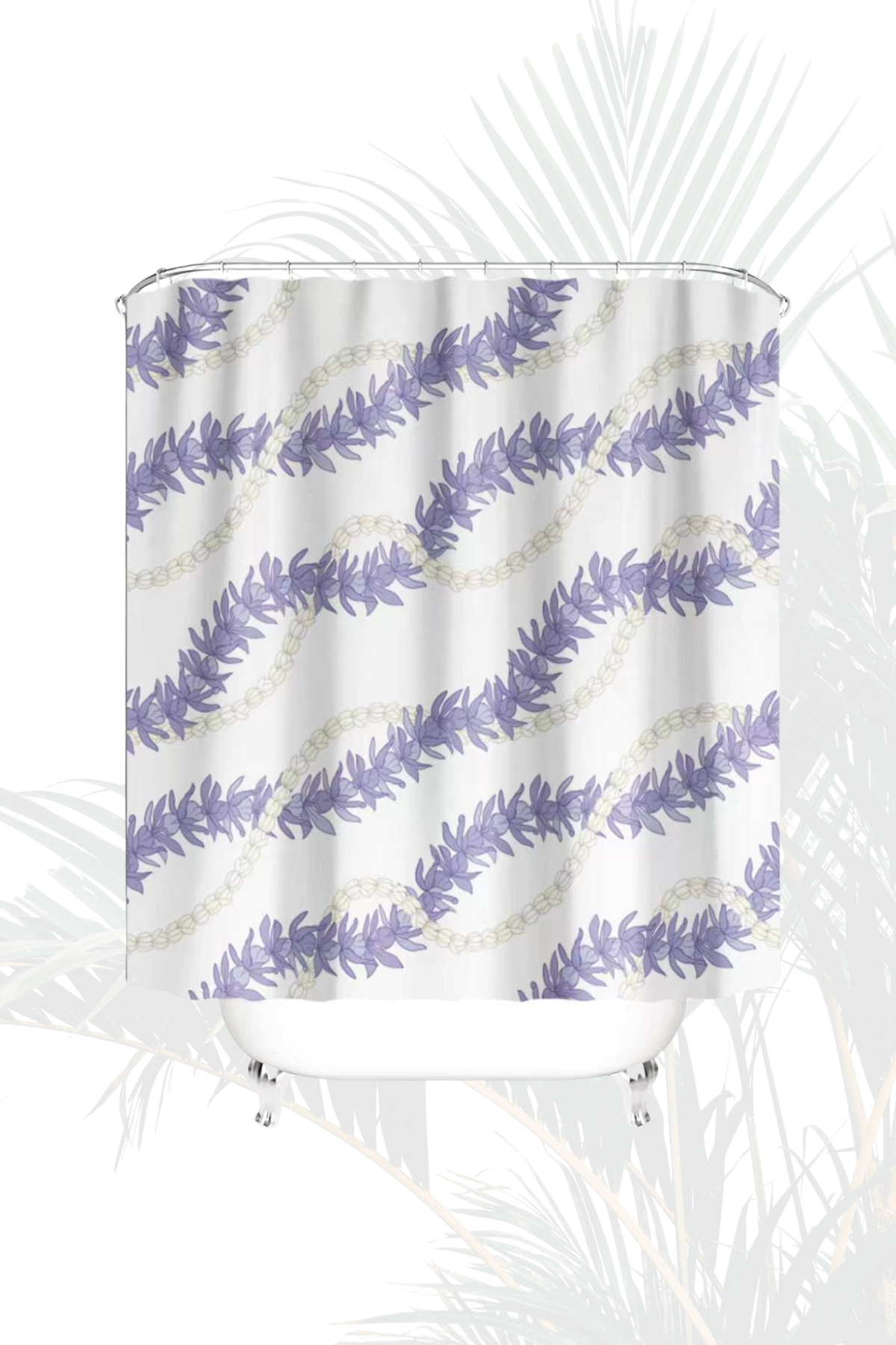 PIKAKE HONOHONO SHOWER CURTAIN
