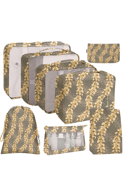 PLUMERIA TRAVEL PACKING CUBES