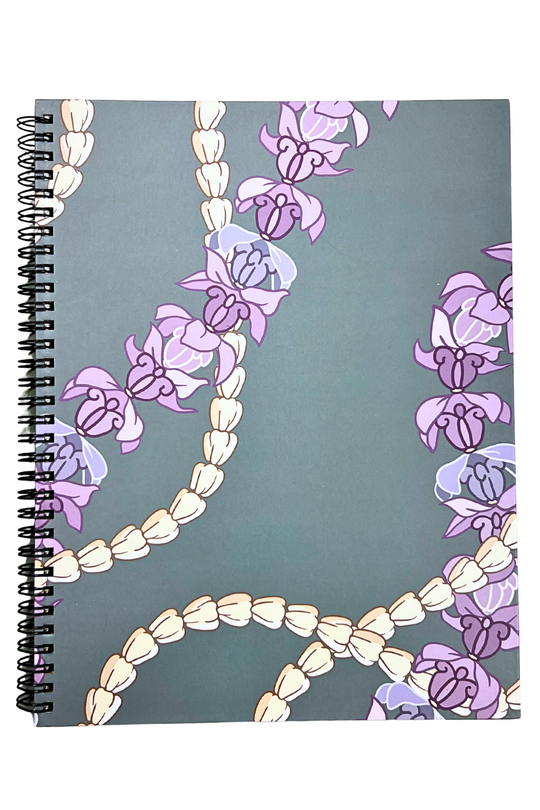 CROWN FLOWER A4 NOTEBOOK
