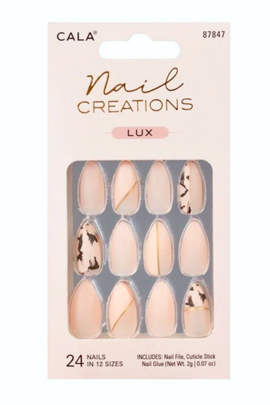 ABSTRACT PRESS ON NAILS