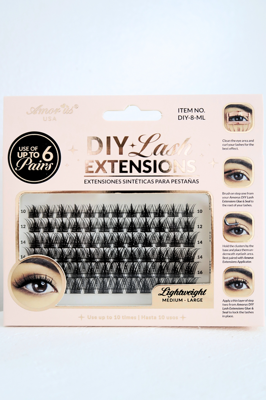 DIY LASH EXTENSION CLUSTERS #8 ML