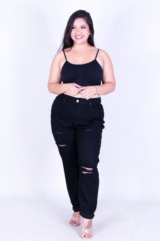 WEEKEND RISE MOM JEANS