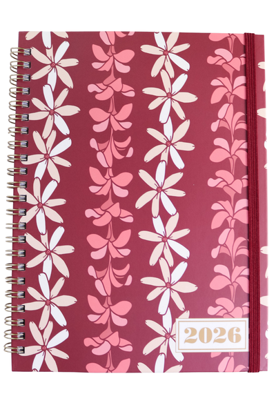 PLUMERIA TIARE SPIRAL PLANNER