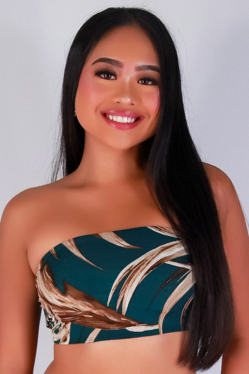TROPIC CRUSH CROP TUBE TOP