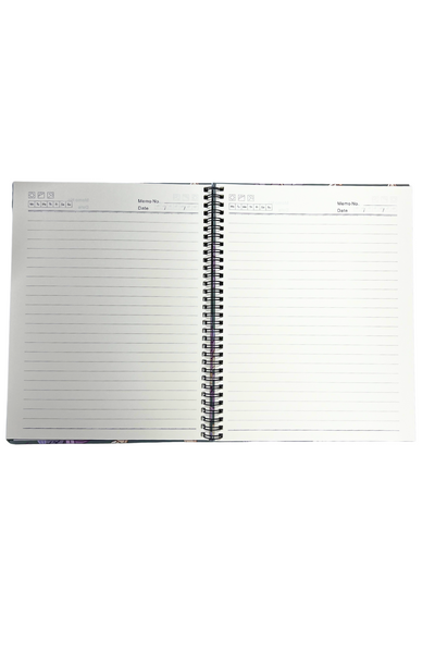 Jeans Warehouse Hawaii - STATIONERY - CROWN FLOWER A4 NOTEBOOK | By GREENWELL PROMOTIONS LTD