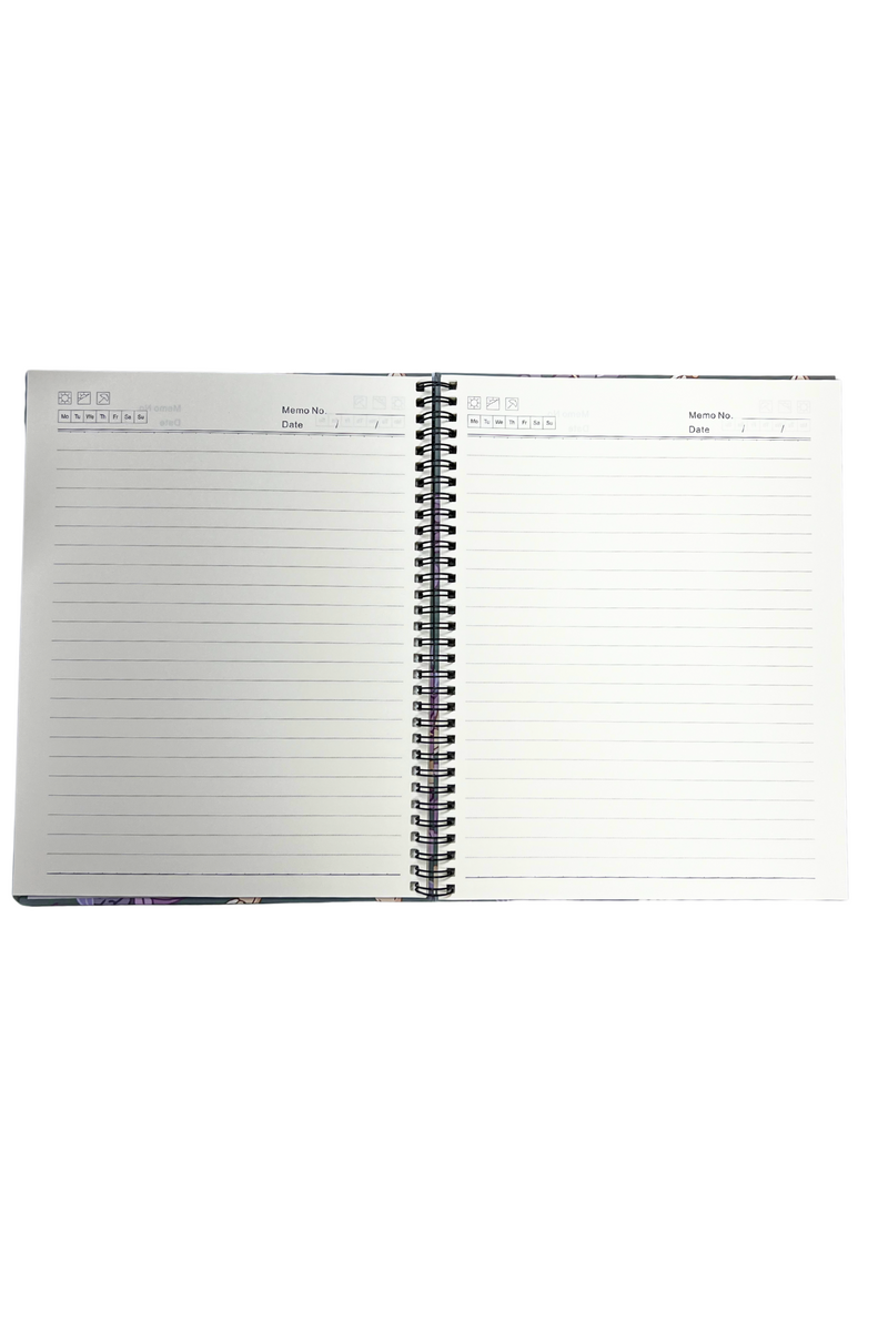 Jeans Warehouse Hawaii - STATIONERY - CROWN FLOWER A4 NOTEBOOK | By GREENWELL PROMOTIONS LTD