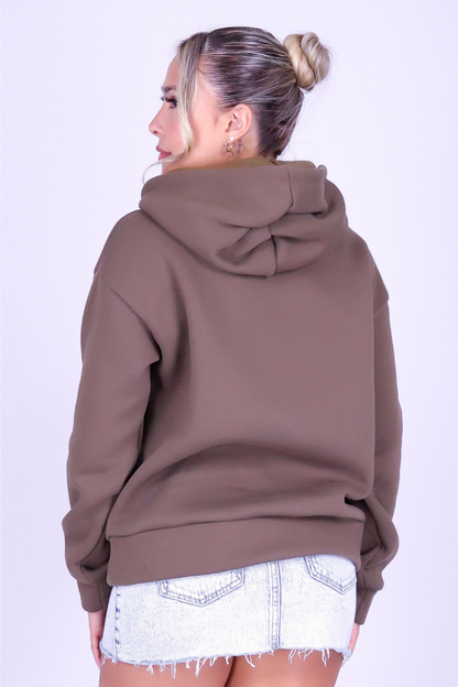 PLUMERIA OVERSIZED HOODIE