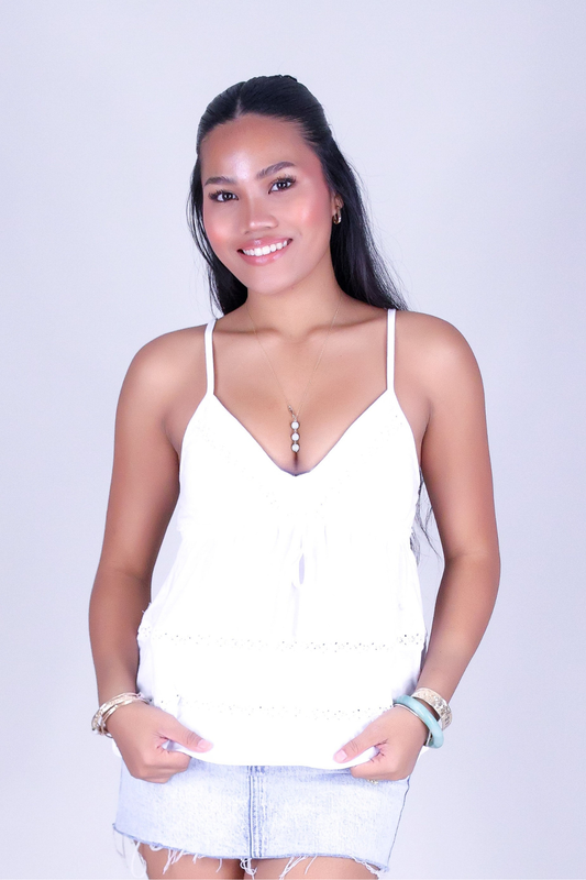 MOONLACE BABYDOLL TOP