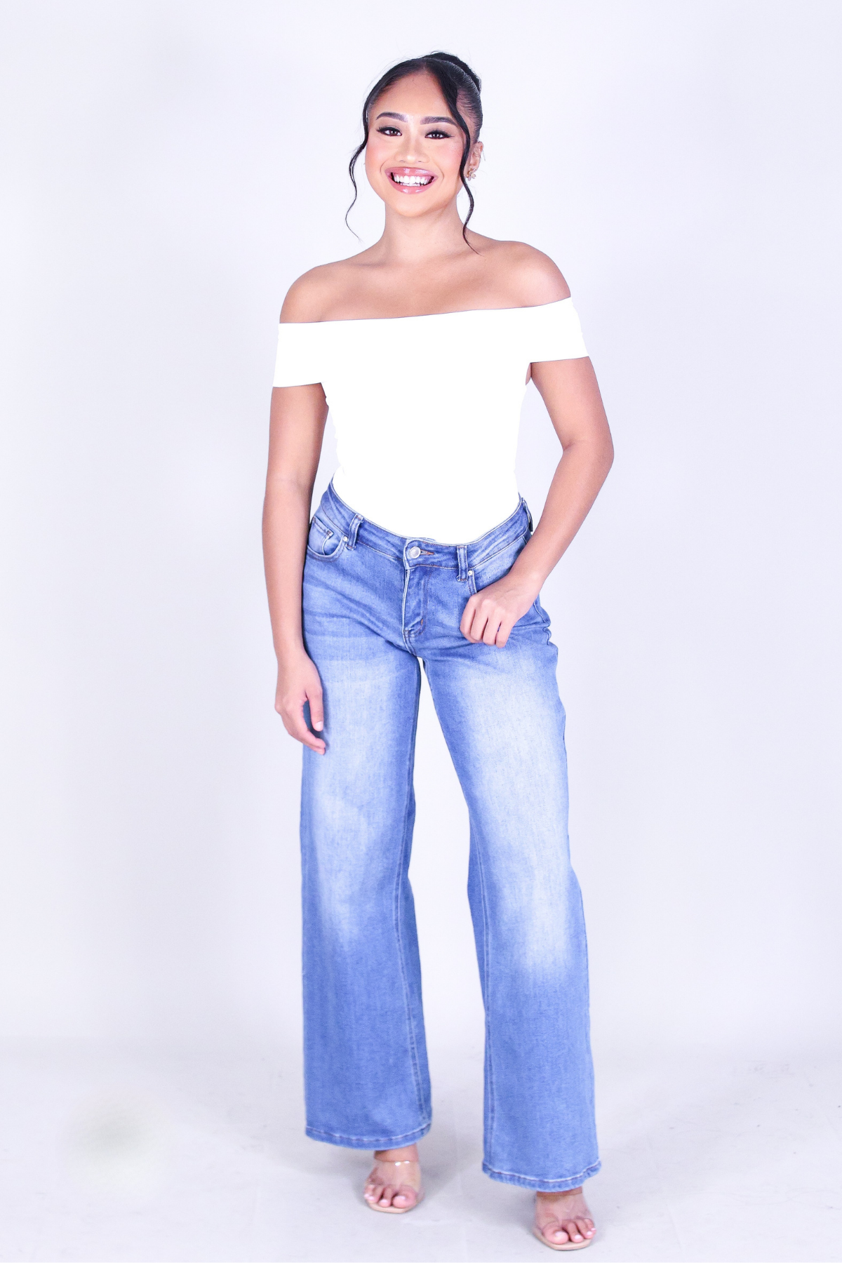 CITY CHIC OFF SHOULDER TOP
