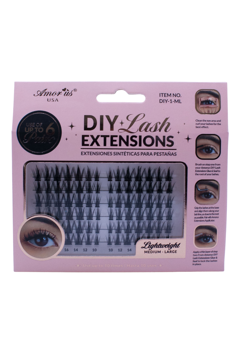DIY LASH EXTENSION CLUSTERS 