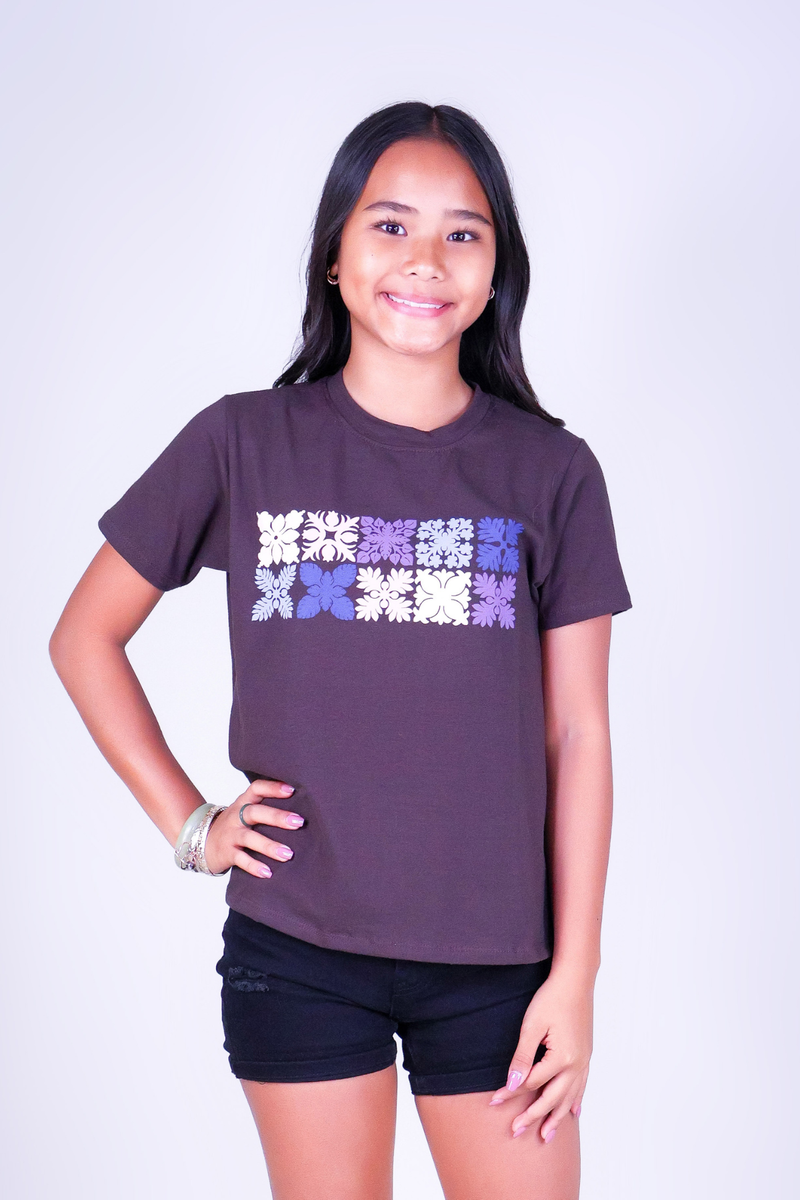 QUILT OVERSIZED TEE | KIDS SIZE 2-16