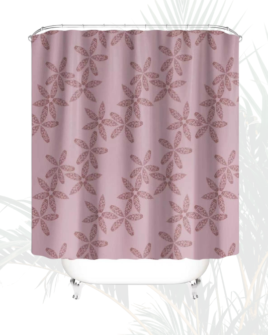 MITER PUA SHELL SHOWER CURTAIN