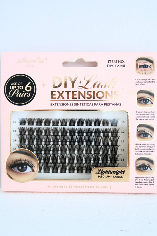 DIY LASH EXTENSION CLUSTERS #12 ML