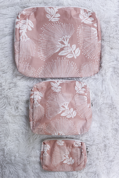 OHIA LEHUA POUCH SET
