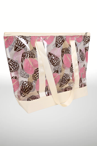 ANTHURIUM SHELL TOTE BAG