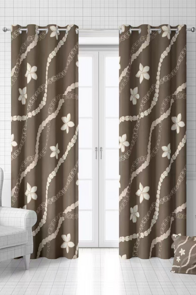 Jeans Warehouse Hawaii - HOME GOODS - PIKAKE WINDOW CURTAIN | By GREENWELL PROMOTIONS LTD