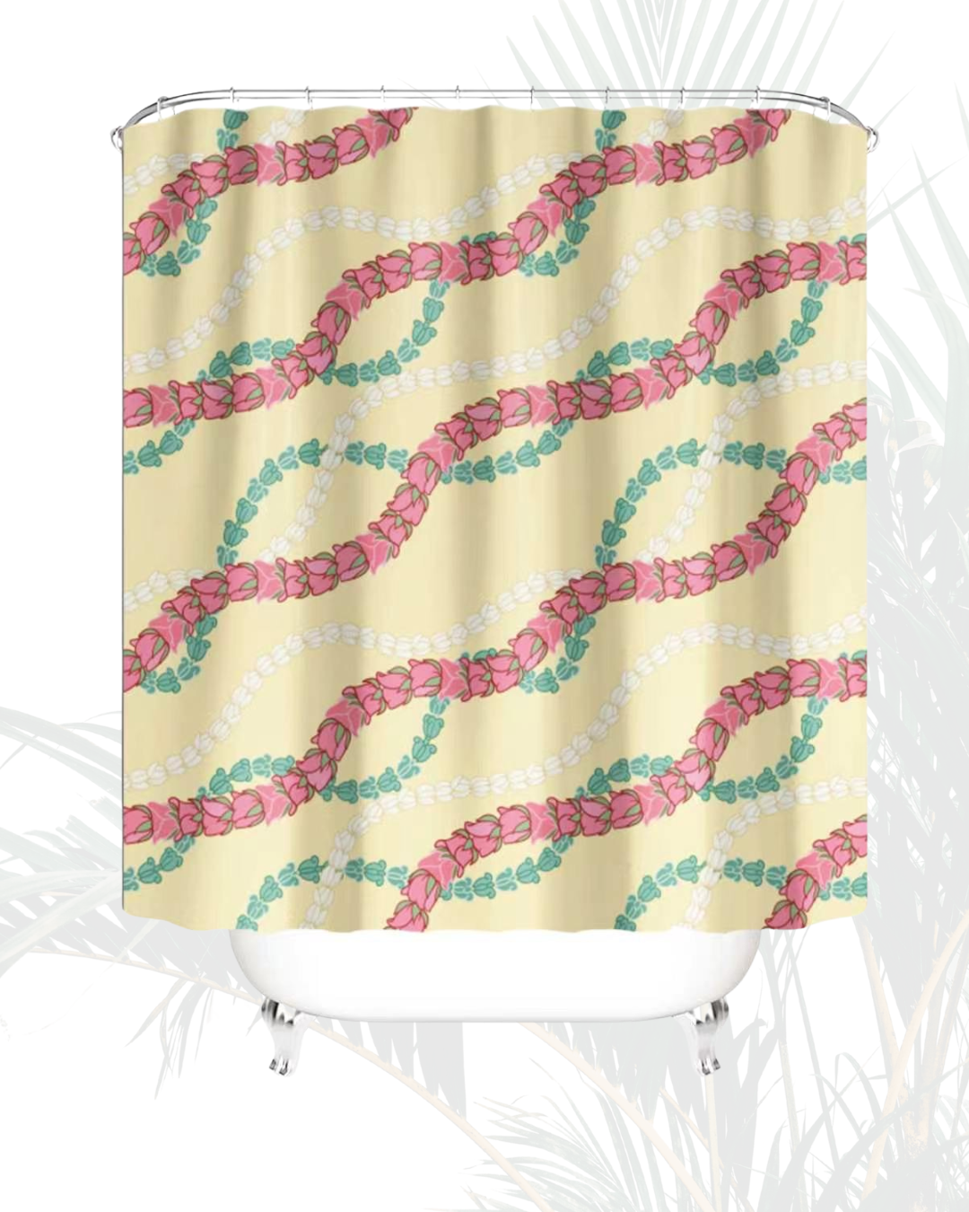 LOKELANI LEI SHOWER CURTAIN