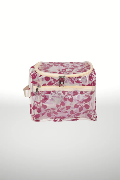TAYA TOILETRY BAG - SILK FLOSS TREE FLOWER