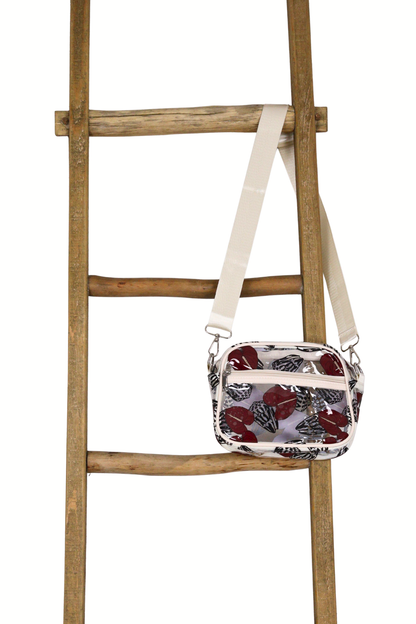 CAMI CROSSBODY - ANTHURIUM SHELL