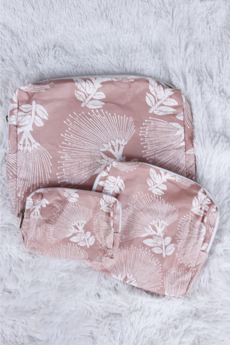 OHIA LEHUA POUCH SET
