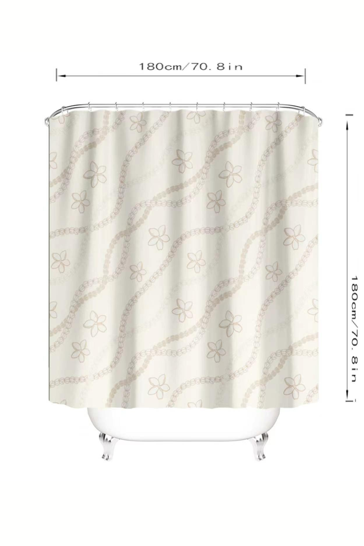 PIKAKE SHOWER CURTAIN