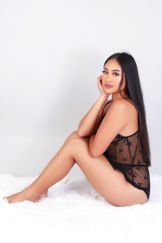 FLIRTY IN SHEER PAJAMA BOTTOM