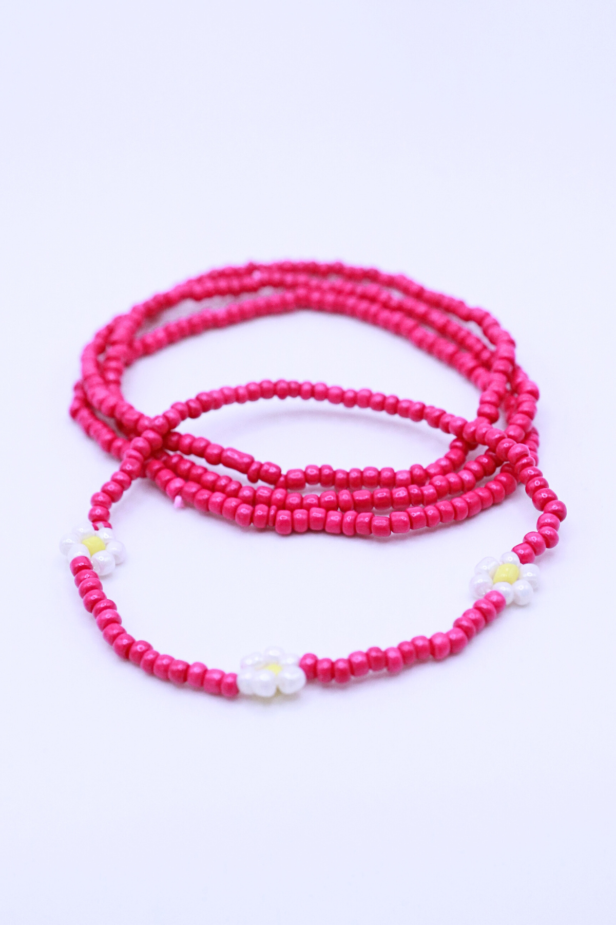 Jeans Warehouse Hawaii - BRACELETS NOVELTY - DAISY BEAD MULTI BRACELET | By ODIN FASHION CORP