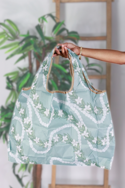 Jeans Warehouse Hawaii - TOTES - MAILE PIKAKE FOLDABLE BAG | By GREENWELL PROMOTIONS LTD