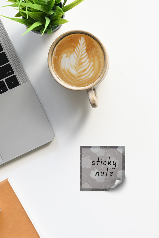 MULTI HIBISCUS STICKY NOTE PAD