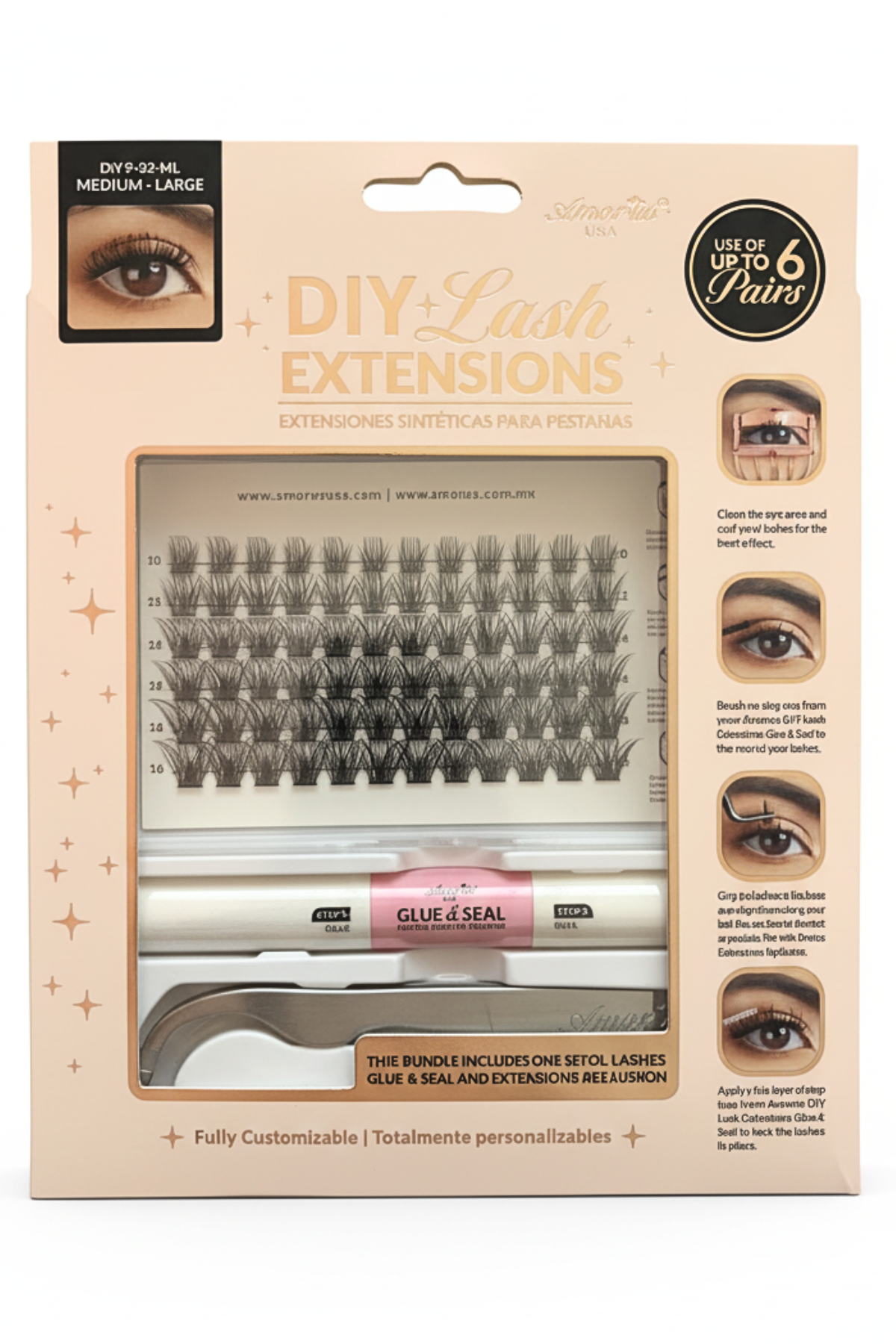 EYELASH EXTENSION KIT | DIY-P-02-ML