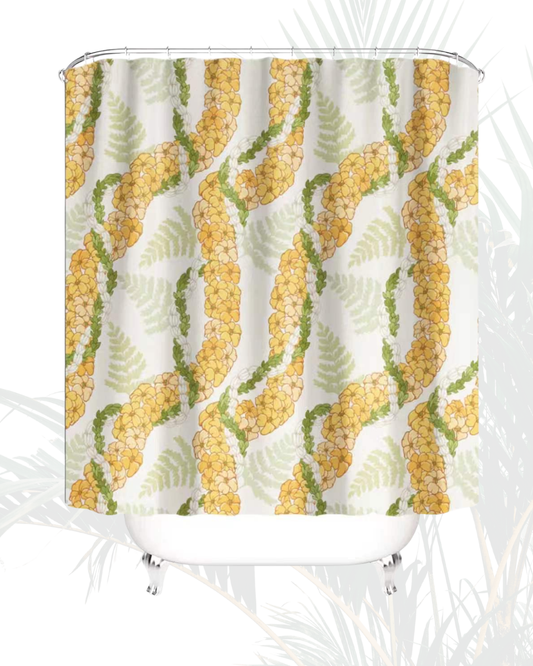 PUAKENIKENI FERN SHOWER CURTAIN