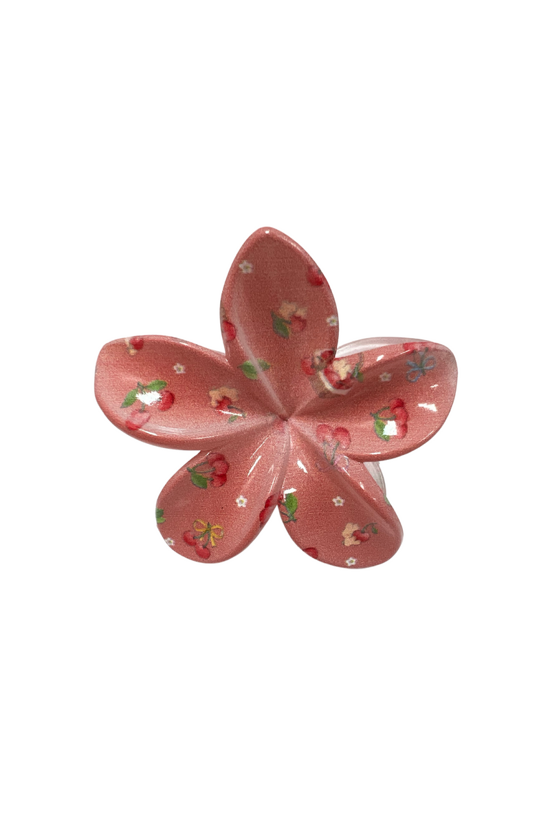 Jeans Warehouse Hawaii - CLAW CLIPS - PLUMERIA CLAW CLIP | By NURI IMPORT INC.