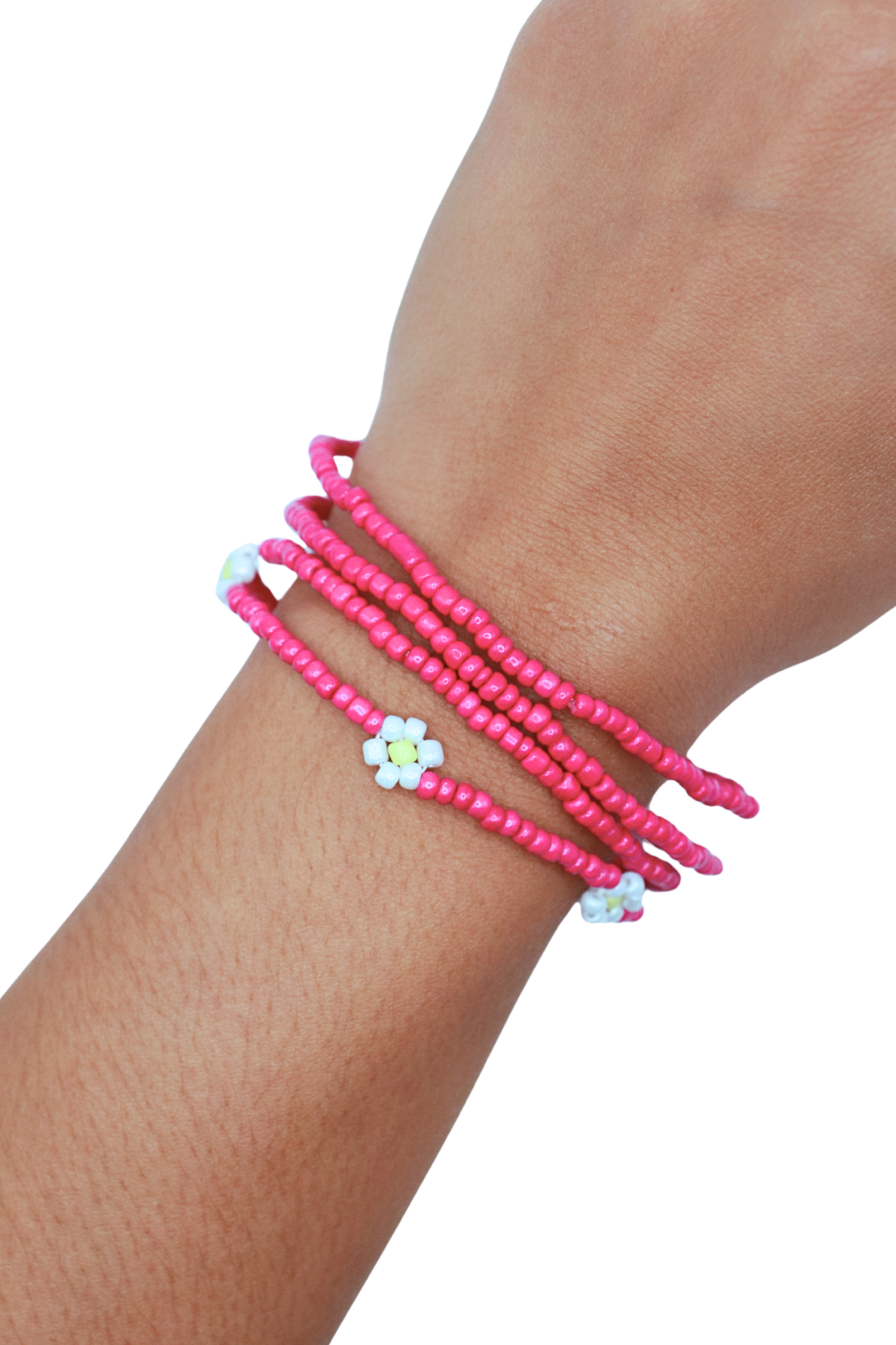 Jeans Warehouse Hawaii - BRACELETS NOVELTY - DAISY BEAD MULTI BRACELET | By ODIN FASHION CORP