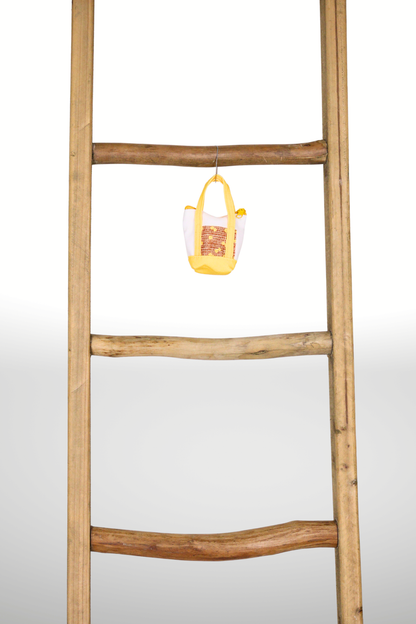 MICRO MINI PUAKENIKENI MITER CANVAS BAG