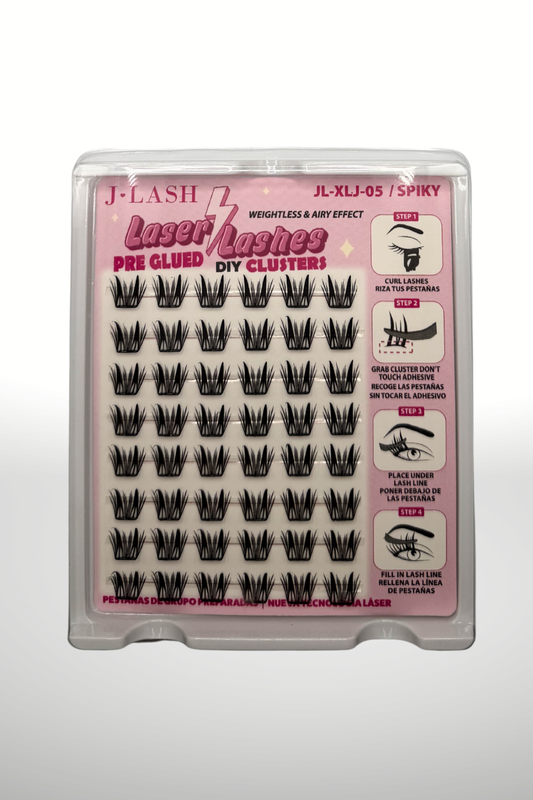 SPIKY PRE GLUED CLUSTER LASHES
