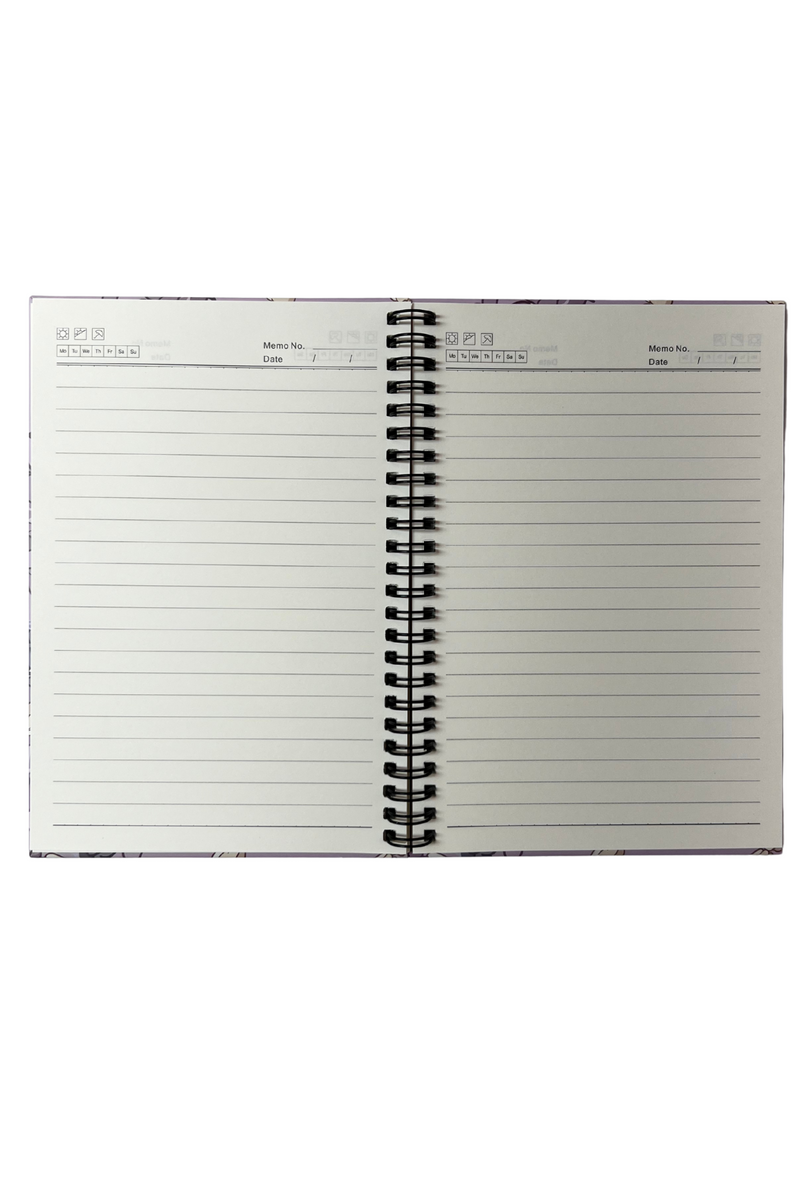 Jeans Warehouse Hawaii - STATIONERY - CROWN FLOWER NOTEBOOK | By GREENWELL PROMOTIONS LTD