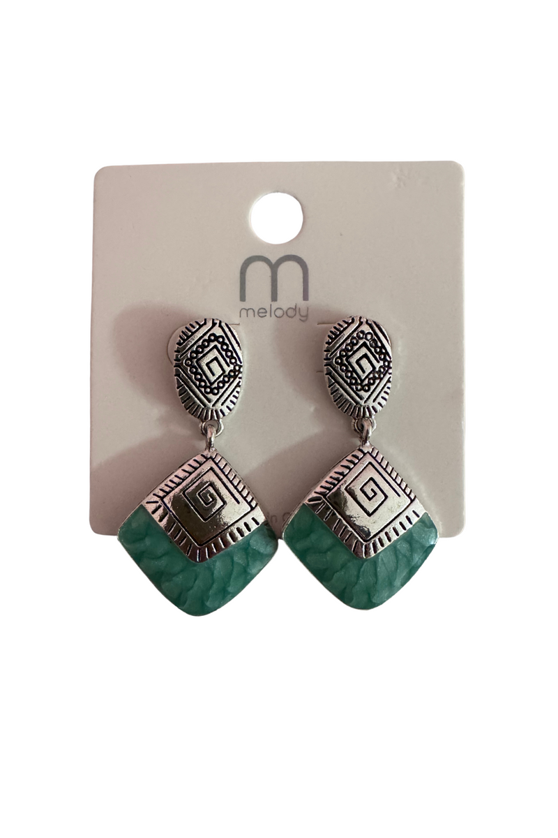 Jeans Warehouse Hawaii - DANGLE - TRIBAL TIDES DANGLE EARRINGS | By JOIA TRADING
