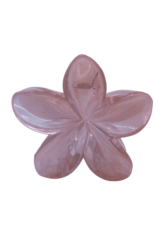 CLEAR PLUMERIA CLAW CLIP