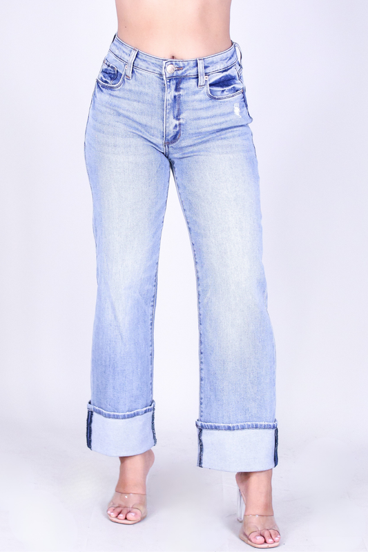 RAYA HIGH RISE BOYFRIEND JEANS