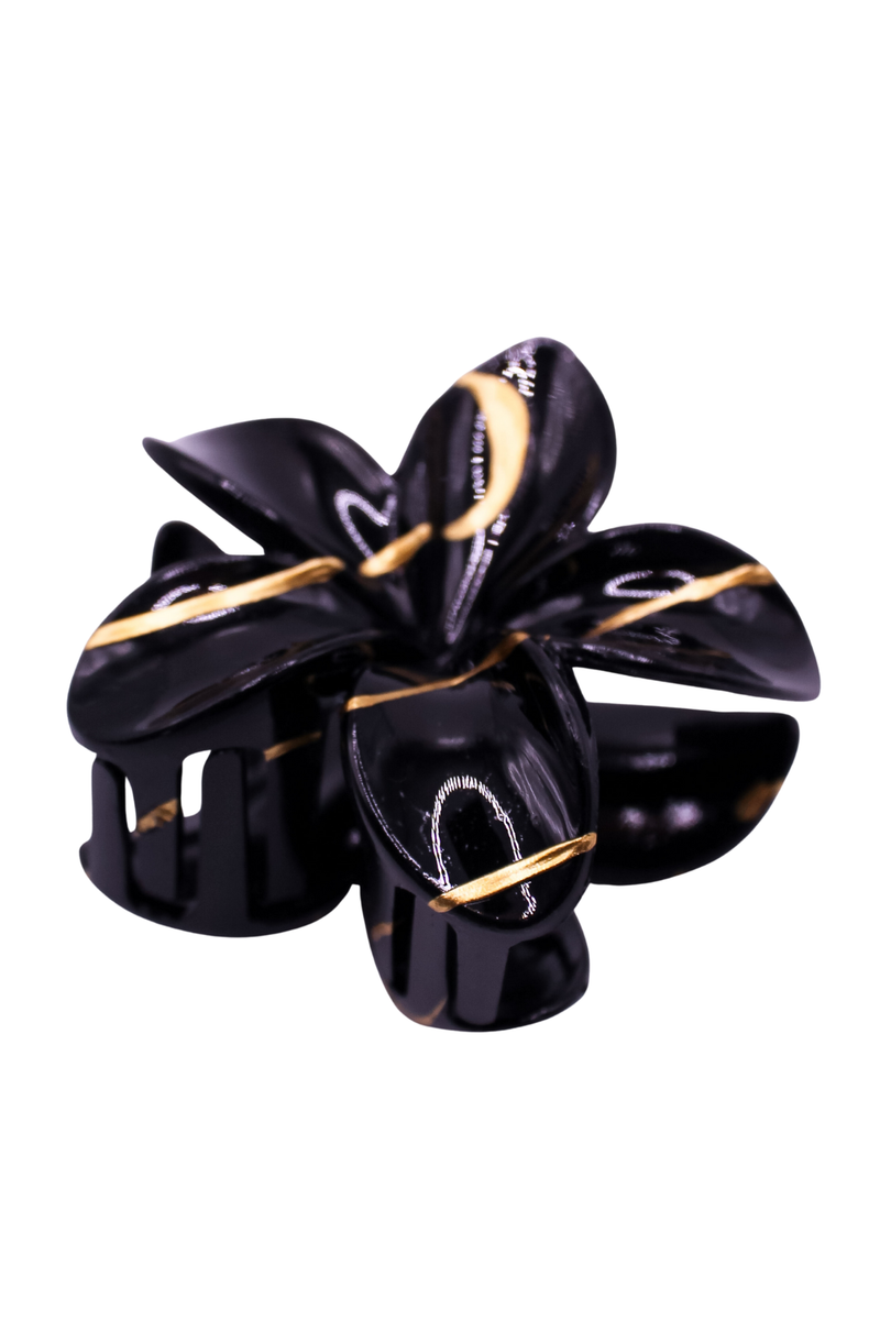 GOLD THEORY PLUMERIA CLAW CLIP