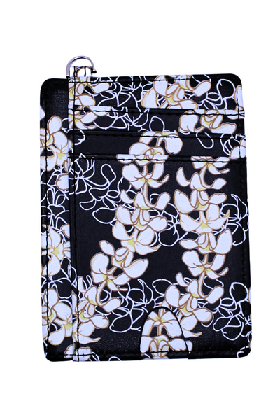 Jeans Warehouse Hawaii - WALLETS/COIN/CARD CASE - PLUMERIA CARD WALLET | By GREENWELL PROMOTIONS LTD
