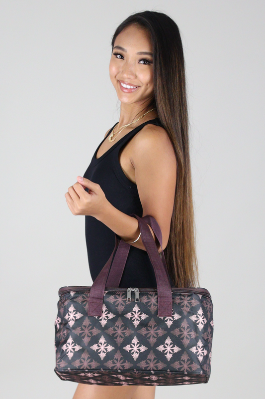 TORCH GINGER QUILT MEDIUM COOLER BAG