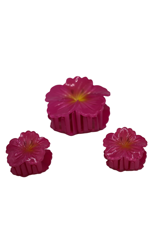 HIBISCUS FLOWER CLAW SET