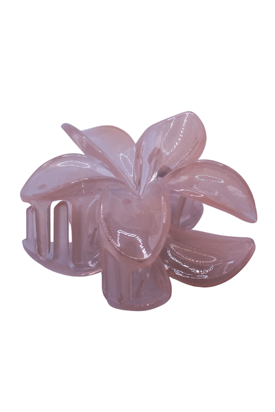 CLEAR PLUMERIA CLAW CLIP