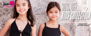 30% off kids collection. Online only, use code: KEIKI30